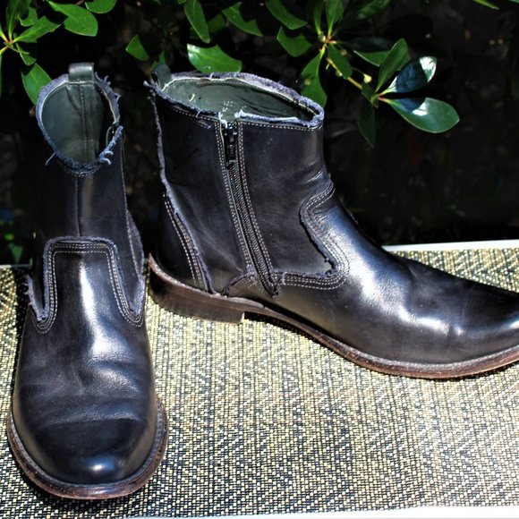 red tape ankle boots
